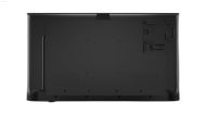 Monitor digital signage Lenovo ThinkVision E65 LFD pe perete cu imagine arhitecturala.