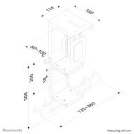 NM Newstar PC Mount UnderDesk 10/36cm