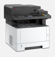 Imprimanta  multifunctionala laser monocrom A4, Kyocera ECOSYS MA4000fx, 40 ppm,1200x1200 dpi, duplex, copy, scan, fax, USB, Retea, starter toner