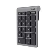 Tastatura Trust numerica Xalax WS, gri