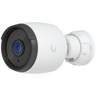 Ubiquiti UVC-G6-Bullet-W All-weather 4K PoE camera with a 1/1.8" 8MP image sensor, Multi-TOPs AI Engine, and long-range IR night vision