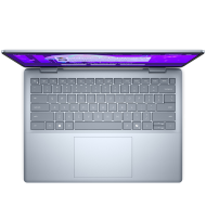 Laptop Dell 14 Plus, Procesor Intel Core Ultra 7 258V up to 4.8GHz, 14" 2.5K (2560x1600) IPS anti-glare 300nits, ram 32GB on board 8533MHz LPDDR5x, 1TB SSD M.2 PCIe NVMe, Intel® Arc graphics, culoare Ice Blue, Windows11 Pro