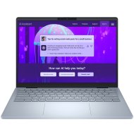 Laptop Dell 14 Plus, Procesor Intel Core Ultra 7 258V up to 4.8GHz, 14" 2.5K (2560x1600) IPS anti-glare 300nits, ram 32GB on board 8533MHz LPDDR5x, 1TB SSD M.2 PCIe NVMe, Intel® Arc graphics, culoare Ice Blue, Windows11 Pro