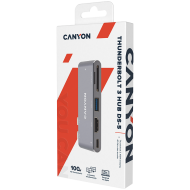 CANYON hub DS-5 7in1 Thunderbolt 3 Space Grey