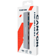 CANYON hub DS-8 8in1 Thunderbolt 4k Space Grey