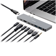 CANYON hub DS-8 8in1 Thunderbolt 4k Space Grey
