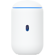 Ubiquiti UniFi UDR7-EU Dream Router 7 Desktop 10G Cloud Gateway with integrated WiFi 7, PoE switch, microSD storage, and full UniFi application support, 10G SFP+ and (1) 2.5 GbE RJ45 WAN port, 64 GB microSD,