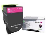 LEXMARK 71B0030 MAGENTA TONER CARTRIDGE