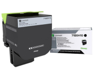 LEXMARK 71B0H10 BLACK TONER CARTRIDGE