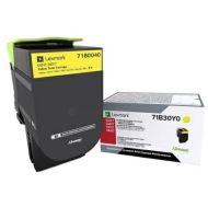 LEXMARK 73B0040 YELLOW TONER