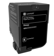 LEXMARK 74C2HK0 BLACK TONER
