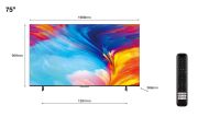 LED TV 4K 75''(190cm) TCL 75P635