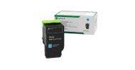 Toner original LEXMARK 78C2UC0, culoare cyan pentru Lexmark CS521dn / CS622de / CX622ade / CX625ade / CX625adhe, capacitate 7000 de pagini