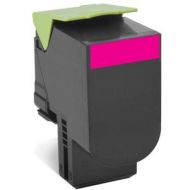 LEXMARK 80C2HM0 MAGENTA TONER
