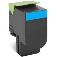 LEXMARK 80C2XC0 CYAN TONER