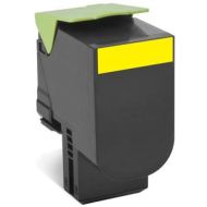 LEXMARK 80C2XY0 YELLOW TONER