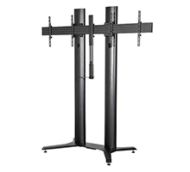 Stand mobil dublu B-Tech 56-65" 2m, ng