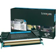 LEXMARK C734A2CG CYAN TONER