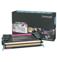 Toner original Lexmark C736H1MG , culoare magenta pentru Lexmark C736, X736, X738