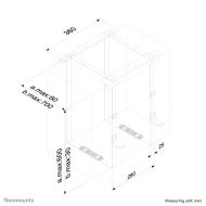 NM PC Mount UnderDesk 60/70cm