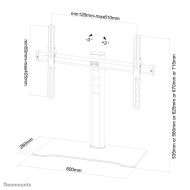 NM Screen TV Desk Stand Tilt 32"-60"