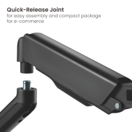 DOUBLE MONITOR ARM SERIOUX MM97-C012E