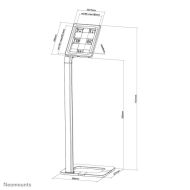 NM Smartphone/Tablet Stand Silver 10"
