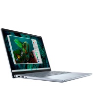 Laptop Dell Inspiron Plus 7440, Procesor Intel Core Ultra 9 185H up to 5.1GHz, 14.0" 2.8K (2880x1800) WVA Anti-Glare 300nits, RAM 32GB on board 6400MHz LPDDR5X, 1TB SSD M.2 PCIe NVMe, Intel Arc Graphics, culoare Ice Blue, Windows11 Pro