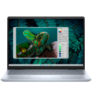 Laptop Dell Inspiron Plus 7440, Procesor Intel Core Ultra 9 185H up to 5.1GHz, 14.0" 2.8K (2880x1800) WVA Anti-Glare 300nits, RAM 32GB on board 6400MHz LPDDR5X, 1TB SSD M.2 PCIe NVMe, Intel Arc Graphics, culoare Ice Blue, Windows11 Pro