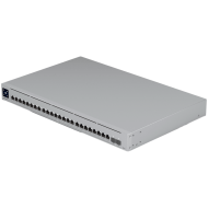 Ubiquiti Layer 3 switch with (24) 10GbE RJ45 ports and (2) 25G SFP28 ports