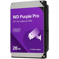 HDD Video Surveillance WD Purple Pro 26TB CMR, 3.5'', 512MB, 7200 RPM, SATA, TBW: 550