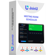 JoinU Room Scheduler application license for booking meeting rooms and checking their availability. License for 1 Year, for 1 device.