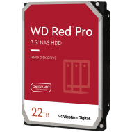 HDD NAS WD Red Pro 22TB CMR, 3.5'', 512MB, 7200 RPM, SATA, TBW: 550
