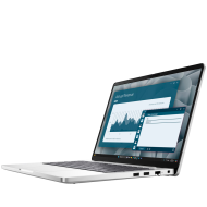 Laptop Dell Pro 14, Procesor AMD Ryzen AI 7 350 up to 5.0GHz, 14" FHD+ (1920x1200) IPS anti-glare 300nits, ram 16GB (1x16GB) 5600MGz DDR5, 512GB SSD M.2 PCIe NVMe, AMD Radeon 860M Graphics, culoare silver, Windows11 Pro
