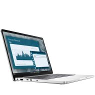 Laptop Dell Pro 14, Procesor AMD Ryzen AI 7 350 up to 5.0GHz, 14" FHD+ (1920x1200) IPS anti-glare 300nits, ram 16GB (1x16GB) 5600MGz DDR5, 512GB SSD M.2 PCIe NVMe, AMD Radeon 860M Graphics, culoare silver, Windows11 Pro