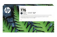 Cartus cerneala original HP 776, culoare matte black ink cartridge, pentru Plotter HP DesignJet Z9+ Pro 64 inch, capacitate 1L.