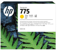 Cartus cerneala original HP 775, culoare yellow ink cartridge, pentru Plotter HP DesignJet Z6 Pro 64 inch, capacitate 500ml.