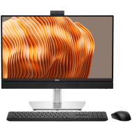 Dell Pro 24 AIO,23.81"FHD(1920x1080)NO-Touch,Intel Core Ultra 5 245(13 TOPS NPU 14Cores,up to 5.1GHz)vPro,16GB(1x16)5600MT/s DDR5,512GB SSD,Integrated Graphics,Wi-Fi 6E(2x2)802.11ax+BT,Dell Pro Kb&Mouse-KM5221W,Black,Win11Pro,Black,3Yr ProSupport