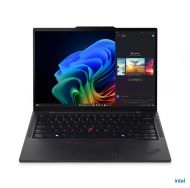 Laptop Lenovo ThinkPad T14 Gen 6 (Intel), Procesor Intel Core Ultra 7 255U up to 5.2GHz, 14" WUXGA (1920x1200) IPS anti-glare 400nits, ram 32GB (1x32GB) 5600MHz DDR5, 1TB SSD M.2 PCIe NVMe, Intel® Graphics, culoare Black, Windows11 Pro