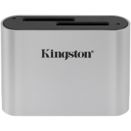 Kingston USB3.2 Gen1 Workflow Dual-Slot SDHC/SDXC UHS-II Card Reader