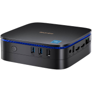 Blackview miniPC MP60 Intel N150 up to 3.6HGz 16/1Tb WiFi 5 BT 4.2 LAN RJ45 USB 3.0x2 USB 2.0x2  HDMIx2 Windows 11Pro Black