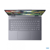 Laptop Lenovo IdeaPad 5 2-in-1 14IAL10, Procesor Intel Core Ultra 7 255H up to 5.1GHz,14" WUXGA(1920x1200)OLED 500nits (peak)/400nits (typical) Glossy, touch,ram 24GB soldered 8000Mhz LPDDR5x,1TB SSD M.2 PCIe NVMe,Intel Arc 140T GPU,culoare Grey,No OS