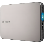 HDD Extern TOSHIBA CANVIO Flex 4TB, 2.5", USB 3.2 Gen1 (5Gbit/s), includes USB-A and USB-C cables, Warm Silver, 212g