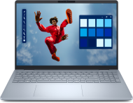 Laptop Dell 16 Plus DB16250, Procesor Intel Core Ultra 7 258V up to 4.8GHz, 16" 2k (1920x1200) Touch 300nits, ram 32GB 8533MHz LPDDR5x,1TB SSD M.2 PCIe NVMe, Intel Arc Graphics, culoare Ice Blue, Windows11 Pro