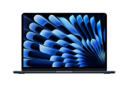 Laptop Apple MacBook Air 15", Procesor Apple M4 CPU cu 10 nuclee, GPU cu 10 nuclee, 15.3"(2880 x 1864) IPS 500nits, ram 32GB, 512GB SSD, tastatura INT, culoare Midnight, macOS Sequoia