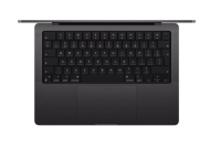 Laptop Apple MacBook Pro 14", Procesor Apple M4 Pro, CPU cu 14 nuclee, GPU cu 20 nuclee, 14.2"(3024 x 1964) Liquid Retina XDR 1000nits, ram 24GB, 512GB SSD, tastatura INT, culoare space black, macOS Sequoia