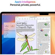 Laptop Apple MacBook Air 15", Procesor Apple M4 CPU cu 10 nuclee, GPU cu 10 nuclee, 15.3"(2880 x 1864) IPS 500nits, ram 32GB, 1TB SSD, tastatura INT, culoare Midnight, macOS Sequoia