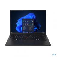 Laptop Lenovo ThinkPad X1 Carbon Gen 13 Aura Edition, Procesor Intel Core Ultra 7 265U up to 5.3Ghz, 14" WUXGA (1920x1200) IPS 500nits Anti-glare, ram 64GB soldered 8400Mhz LPDDR5x, 1TB SSD M.2 PCIe NVMe, Intel Graphics, culoare Black, Windows11 Pro