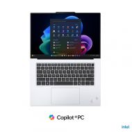 Laptop Lenovo ThinkPad X9-14 Gen 1 Aura Edition, Procesor Intel Core Ultra 7 258V up to 4.8Ghz, 14" 2.8K(2880x1800)OLED 500nits AR/AS,touchscreen,ram 32GB soldered 8533Mhz LPDDR5x,1TB SSD M.2 PCIe NVMe,Intel Arc Graphics 140V,culoare Alb,Windows11 Pro