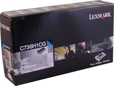 Toner Lexmark C736H1CG Cyan